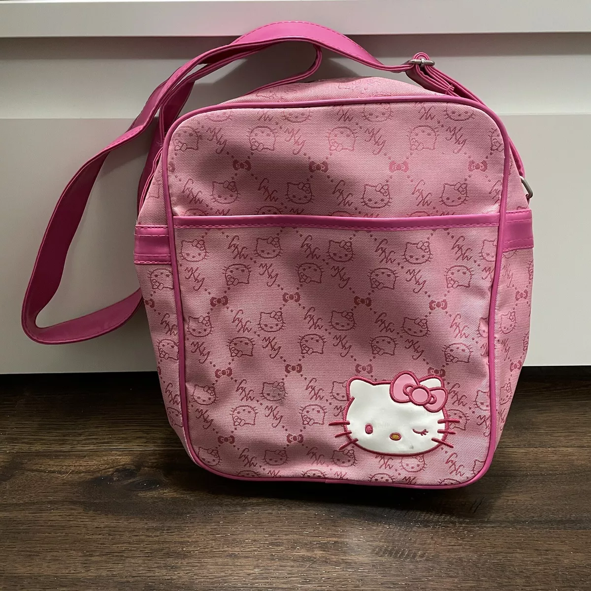 Hello Kitty Pink Crossbody Messenger Bag