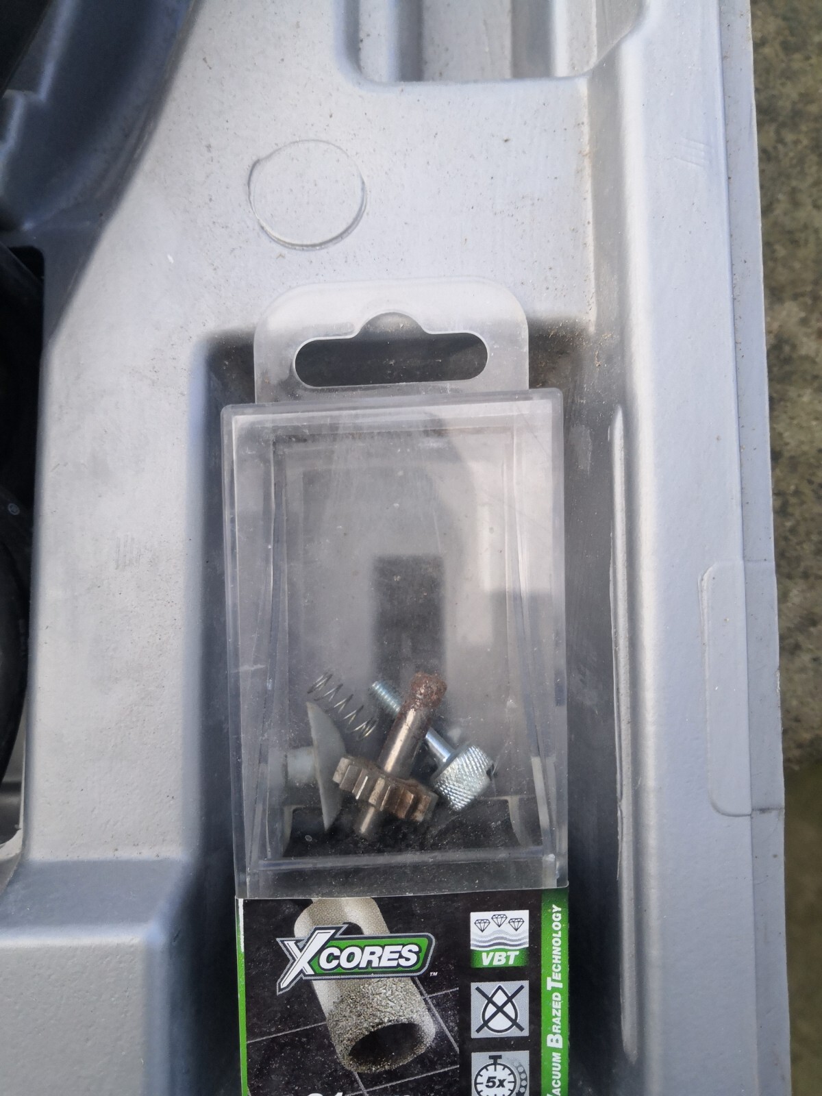 Rotozip Rebel 550W Spiral Saw with Case, Zip Mate Attachment and