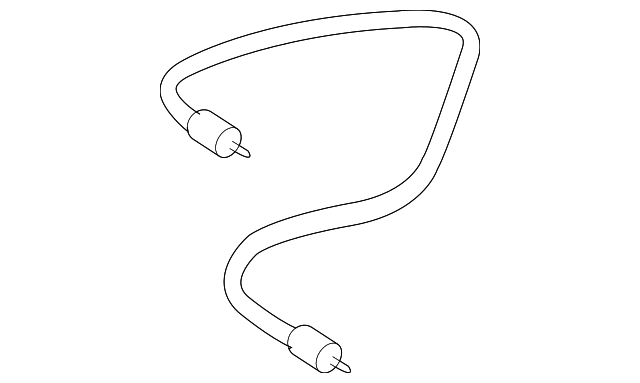 Genuine GM Radio End Antenna Extension Cable 25749071