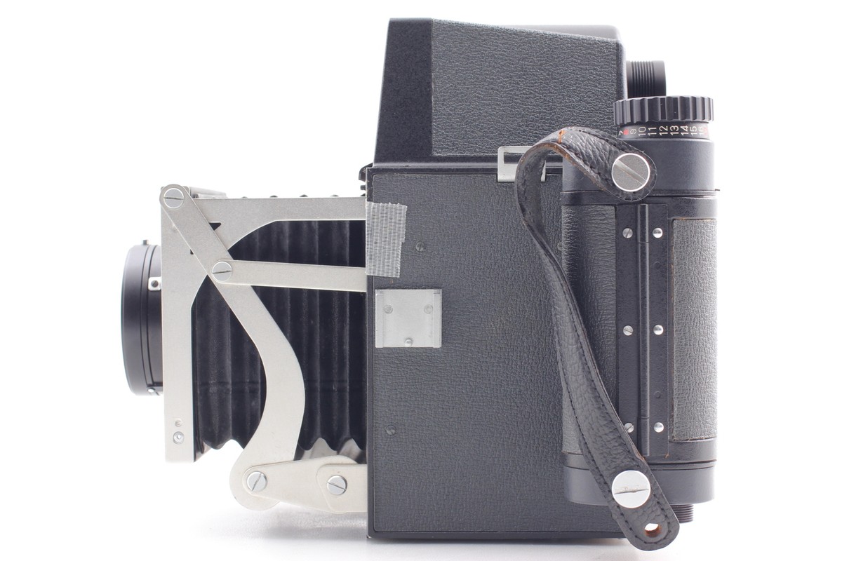 ★美品★マミヤ 6x9 + NIKKOR-Q 105mm F3.5 Mamiya Marshal Press 6X9 Nikkor-Q 105Mm F3.5 Shutter Ok 7518