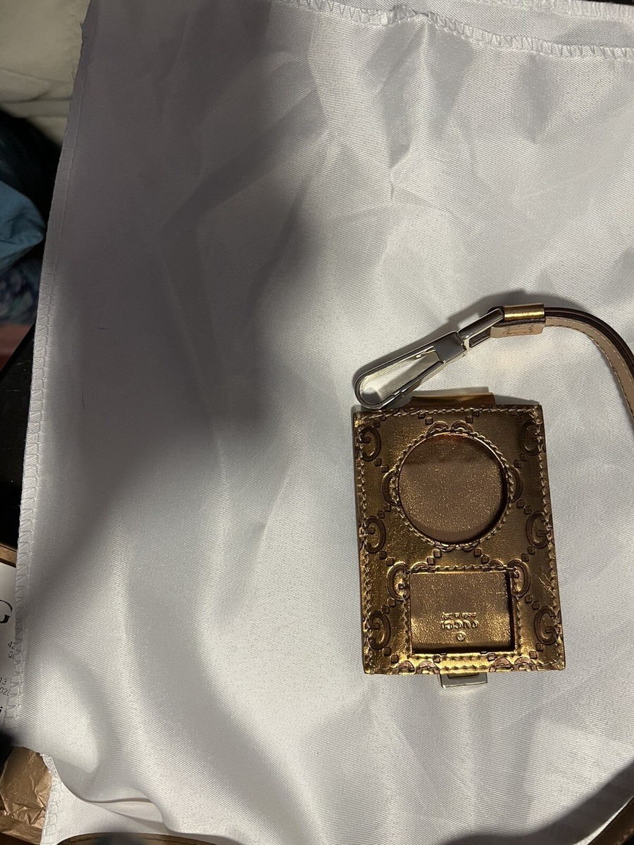GUCCI ipod nanoケース Gucci iPod Case Vintage Authentic leather made in Italy New