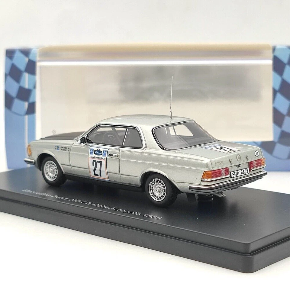 NEO SCALE MODELS 1/43 MERCEDES BENZ 280CE  #27 Rally Acropolis 1980 NEO46672 - Image 3 of 4