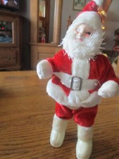 Antique vintage japan santa doll 1940s 10 inches tall