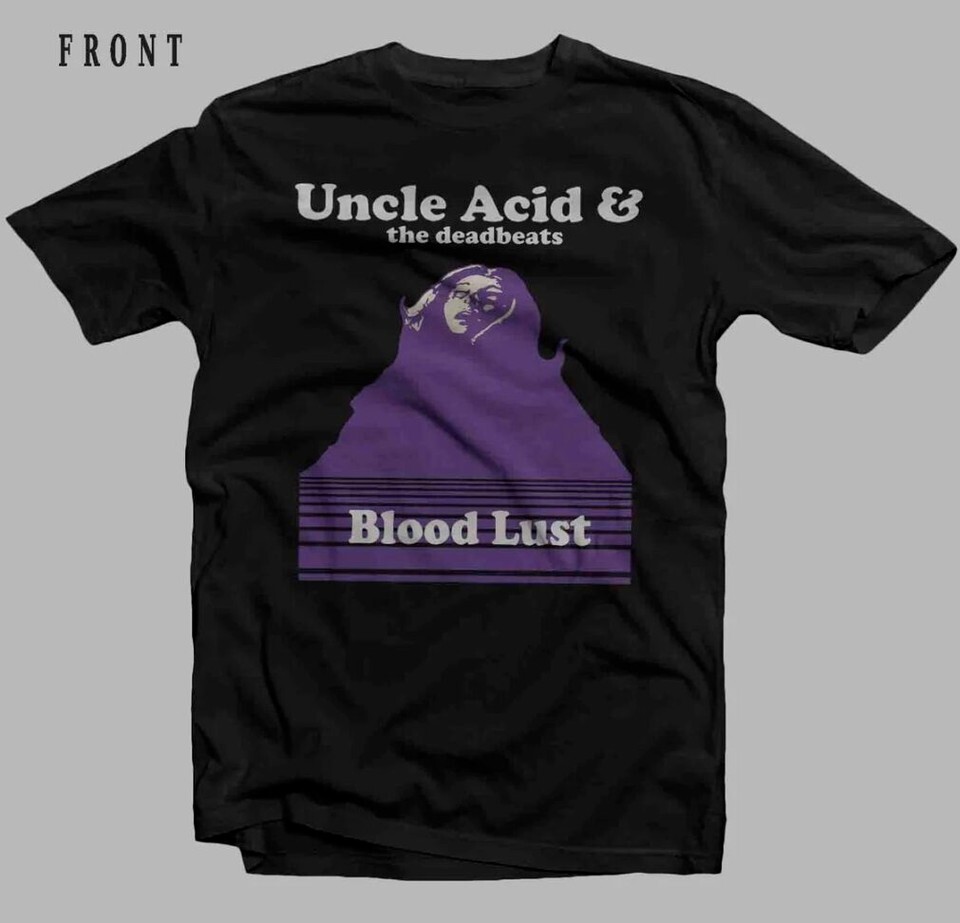 Uncle Acid & the Deadbeats - Blood Lust Concert Black Size S to