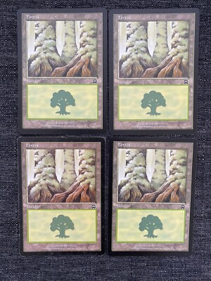 Forest x8 #350 (Terry Springer) MTG Mercadian Masques NM-LP Magic