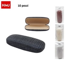Set 10 Pezzi Custodia Astuccio Guscio Porta Occhiali Da Sole Vista 28136 hmj