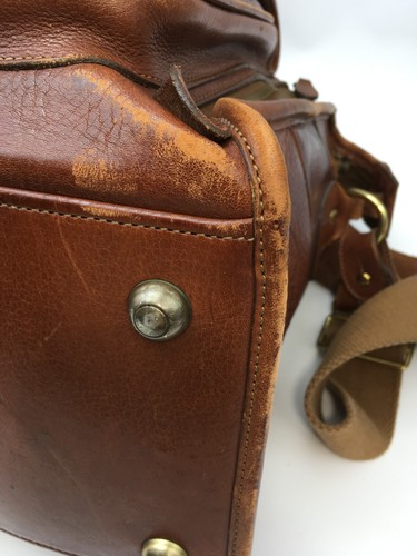 VTG Ghurka Marley Hodgson Express No. 2 All-Leather 20" Duffle Weekender Bag - Picture 16 of 24