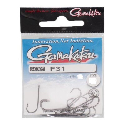 Gamakatsu Hameçon L 2120 N Mis. 4 – Double Micro Ardillon, Pour Truite