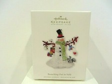 HALLMARK KEEPSAKE ORNAMENTS - BRANCHING OUT IN STYLE