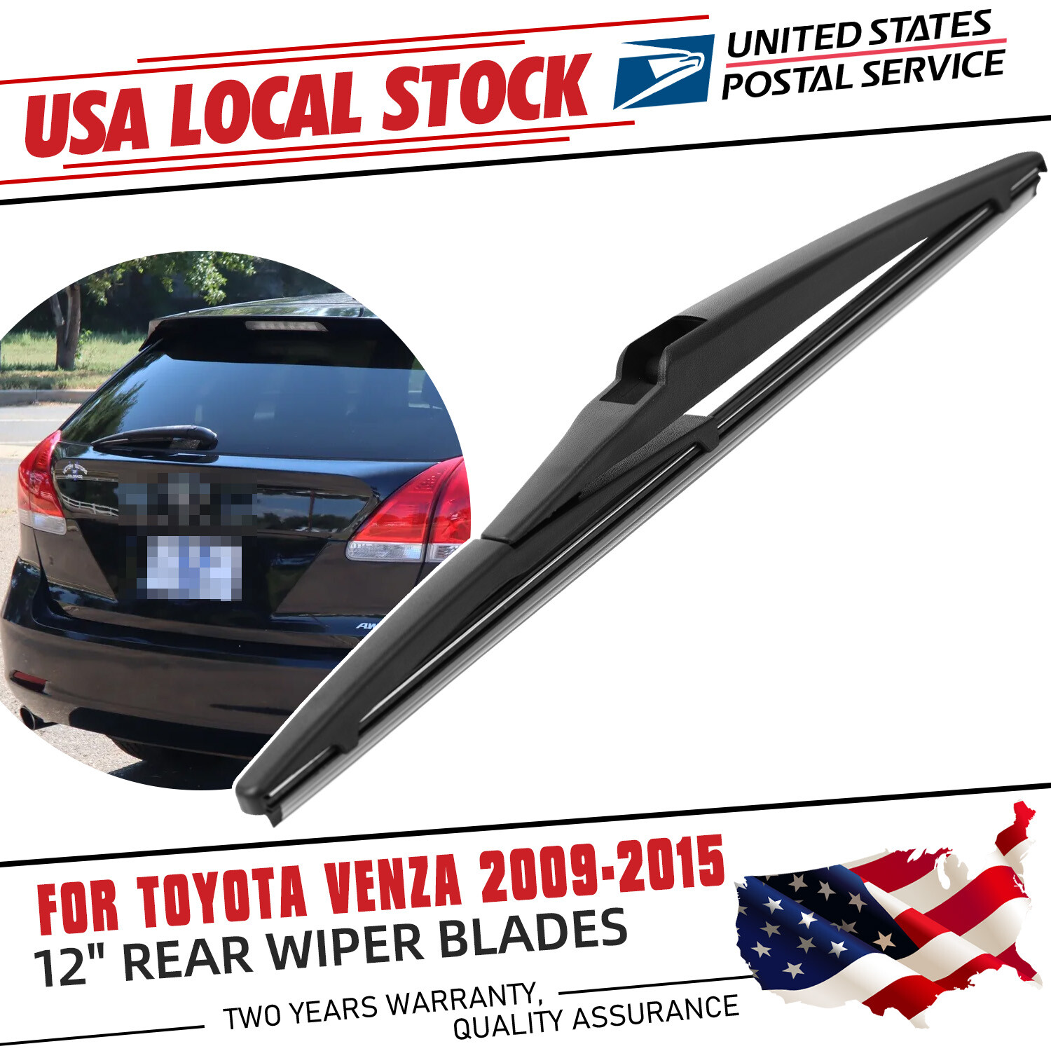 Rear Windshield Wiper Blade for Toyota Venza 20082015 Windscreen Wiper
