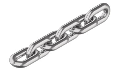 Kurzgliederkette Edelstahl 5 mm