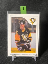 1992 OPC 25th MARIO LEMIEUX ROOKIE CARD REPRINT INSERT #18 MN/EX Penguins HOF