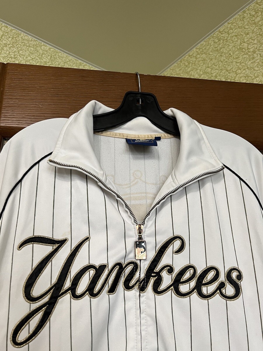 NEW YORK YANKEES ZIP JACKET VINTAGE 90'S Majestic AUTHENTIC