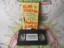 Bill Nye The Science Guy Family Fun Science  Vhs Tape Movie