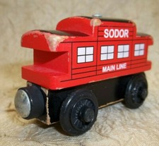 Thomas  Friends Wooden Railway Sodor Main Line Red Caboose 2012