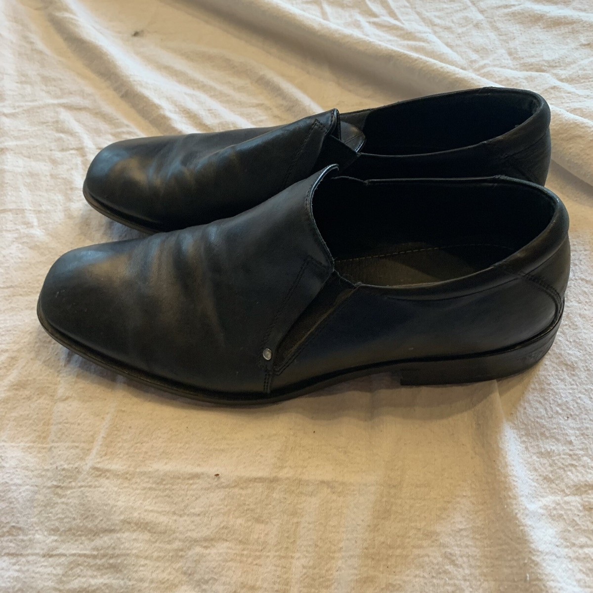 Men’s Aston Gray Black Leather Shoes Aston Grey Legella 1008855 Oxford Men main image 2