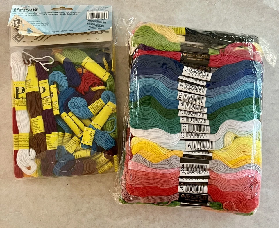 CrossStitch Floss Thread Cotton Embroidery Threads Multi Color Sewing Skeins Lot - Image 2 of 4