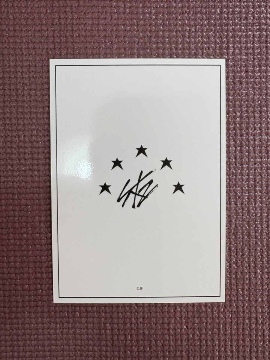 straykids スキズ ハン 直筆 サイン ポストカード 5star US STRAY KIDS SKZ 5-Star Official Post card ( Han ) | eBay