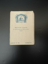 Ancien ALBUM SAJOU n° 54 - Alphabet, Point de Croix, Broderie, Collection