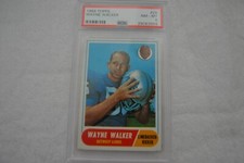 1968 Topps Football #026 Wayne Walker PSA #8