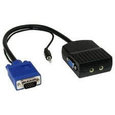 StarTech ST122LEA 2 Port VGA Video Splitter with Audio - USB Powered 
