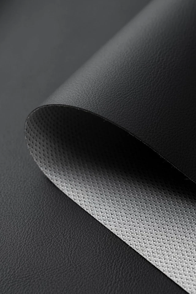 Tela de vinilo marino tapicería de cuero sintético resistente al agua/desgarro de 0,8 mm de grosor Foto 2 de 4