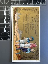 Antique Victorian Trade Card Advertising - Royal St. John Sewing Machine