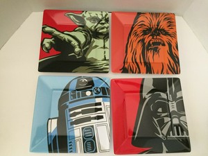 star wars melamine plates