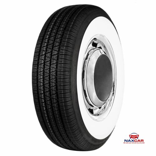 195/75R15 94S WhiteWall 71mm 2 3/4" Kontio Whitepaw Tire Tyre Reife Pneu M+S - Afbeelding 1 van 3