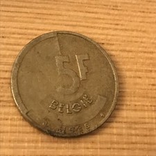 Münze Belgien 5 Francs 1986 Zustand siehe Bilder
