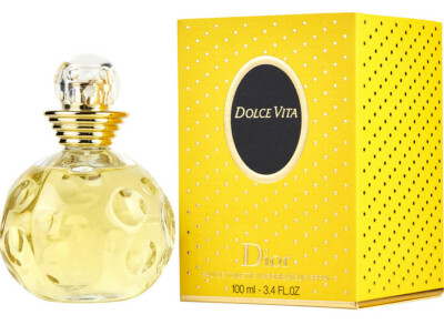 CHRISTIAN DIOR DOLCE VITA EAU DE TOILETTE SPRAY FOR WOMEN 3.4 Oz / 100 ml NEW!!!