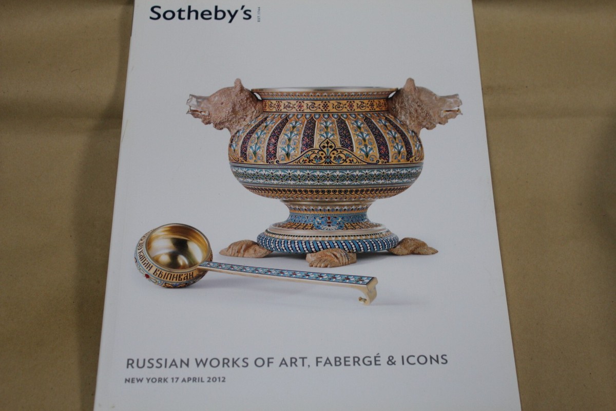 図録・カタログ Sotheby's RUSSIAN WORKS OF ART FABERGE ＆ ICONS LONDON 28 NOVEMBER 2017 Sotheby's Russian Works of Art, Faberge and Icons | eBay UK