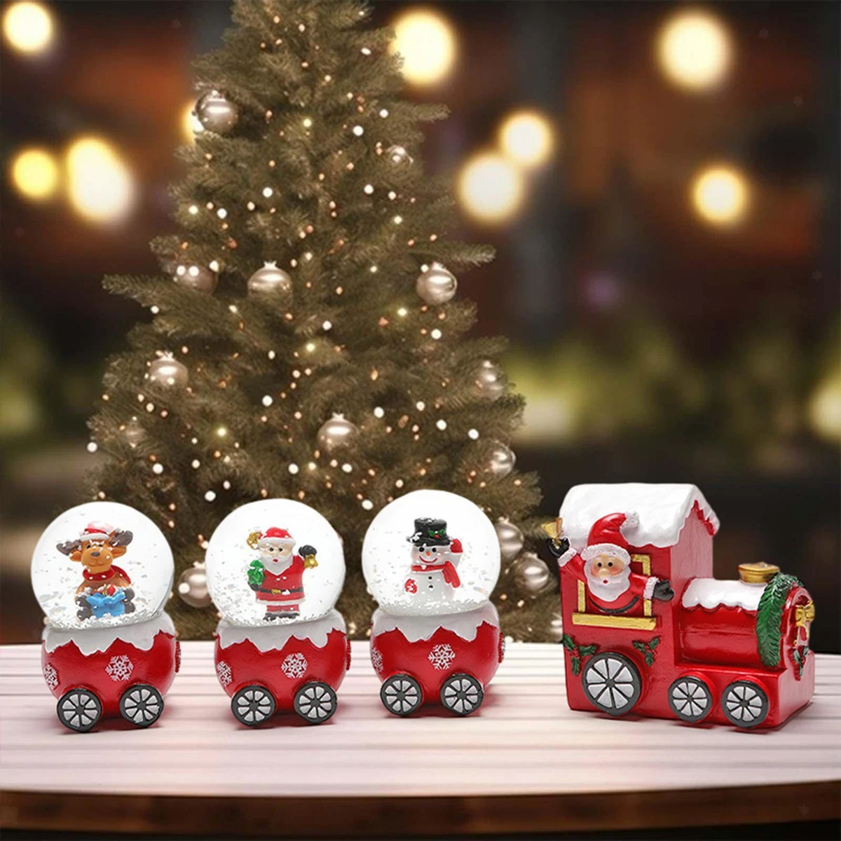 Xmas Desk Decor Desk Christmas Table Decorations for Cabinet Study