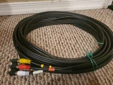 Monoprice RCA Coaxial Composite Video/Audio Cable, 25'