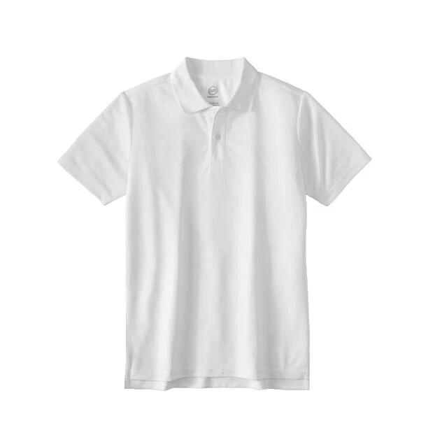 Uniformes blanca de poliéster para Niños