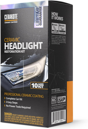 ® Ceramic Headlight Restoration Kit – Guaranteed to Last as Long as You Own Your
