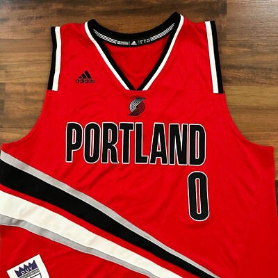 Adidas NBA Damian Lillard Portland Trail Blazers Alternate