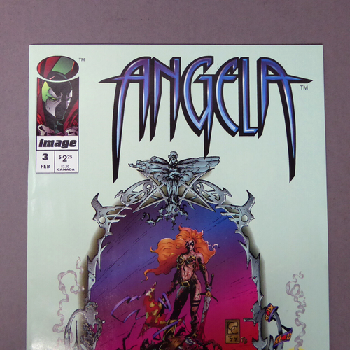 Spawn #9 1st Appearance of Angela + Angela #3 Lot of 2 Image Comics 1993 - Picture 13 of 17