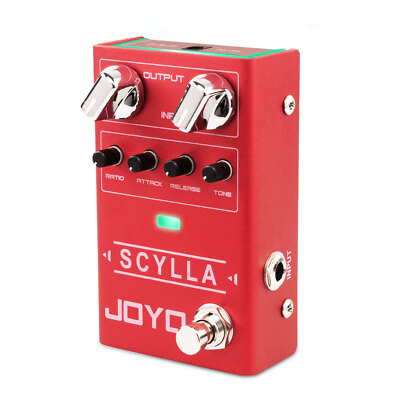 #ad #ad JOYO Compressor Pedal with Precise Knobs Low Noise FOR Electric Guitar Bass $65.00