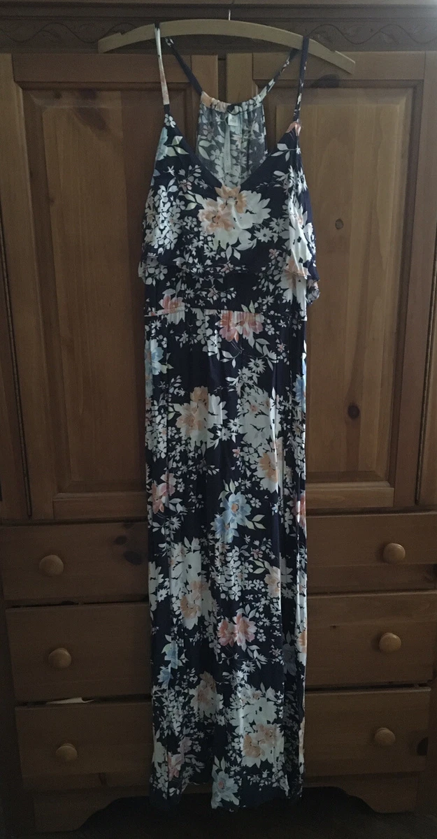 Lauren conrad top floral maxi dress
