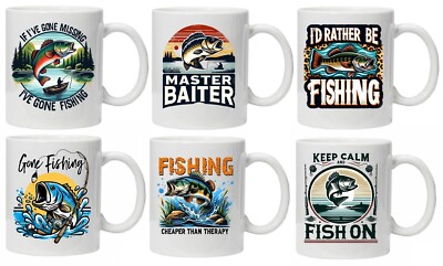Lustige Tasse ANGELN Lustiger Tee Kaffeebecher Fischer Geschenk Hobbys Geschenke für Ihn