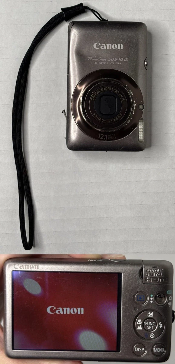 Canon PowerShot SD940 IS Digital Cameras for Sale | Shop New