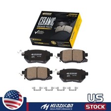 Low Dust Ceramic Front Brake Pads Whardware - For Nissan Altima Se-r 2005-2006