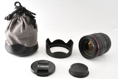 Canon EF 24-70mm f/4L IS USM Ultrasonic Zoomobjektiv getestet mit Haube...