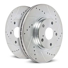 Powerstop Brakes EBR1686XPR Evolution® Disc Brake Rotor   Performance, Drilled,