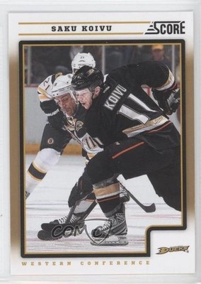 2012-13 Score Gold Rush Saku Koivu #43 1s4