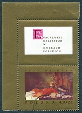 POLAND 1967 4z50 SG1794 used FG Famous Paintings The Lobster de Heem #A01