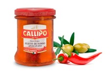 Callipo Filetti di Tonno all'Olio Di Oliva con Peperoncino Fresco di Calabria...
