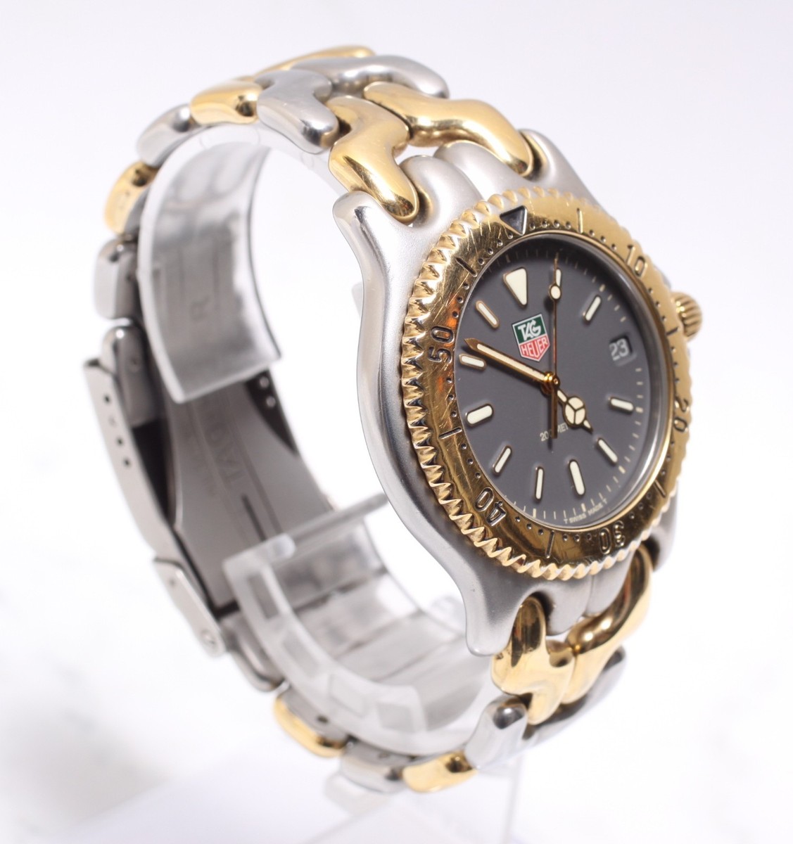 稼働 TAG HEUER S95.206M S/el セル プロフェッショナル TAG Heuer SEL Gray Men's Watch - S95.206M for sale online | eBay