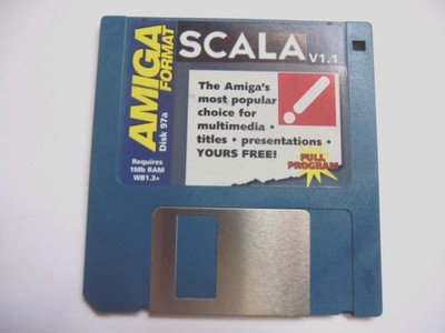 81836 Disk 97a Amiga Format - SCALA v1.1 - Commodore Amiga () 
